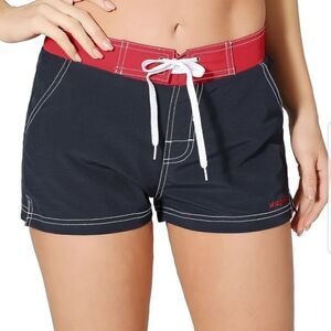 Meegsking Women Quick Dry Swimwear Trunks Sports Board Shorts with Soft …Large